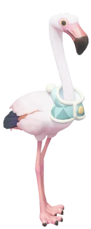 Winter Greater Flamingo