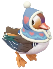 Winter Mandarin Duck