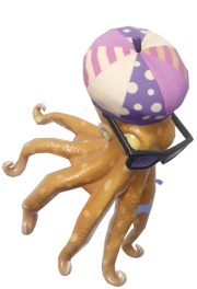 Director Common Octopus w/ Patterned Hat fish image