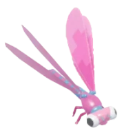 Pink Brick Large Red Damselfly insect image