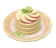 Apple Frosted Pancake in Heartopia