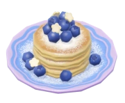 Blueberry Frosted Pancake in Heartopia