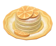 Mandarin Frosted Pancake in Heartopia